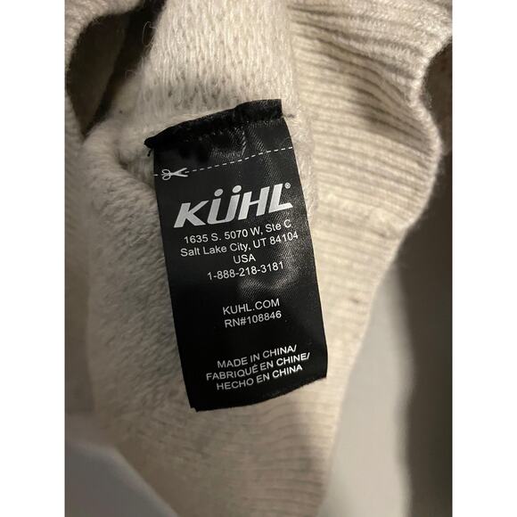 Kuhl Sweater Womens Medium Merino Wool Blend Fair Isle Crewneck Pullover - Picture 4 of 10